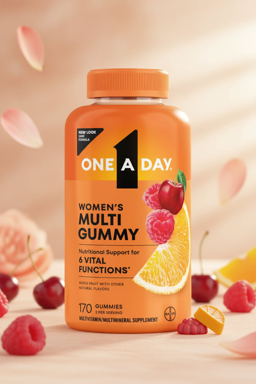 One a Day Men'S + Women'S Multivitamin Gummies Daily Wellness Support 340Ct Bundle